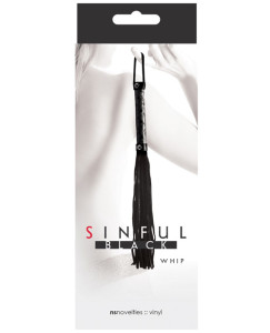 What Is A Flogger Ns Novelties Sinful Whip Black