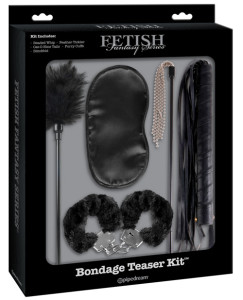 What Is A Flogger Fetish Fantasy Limited Edition Bondage Teaser Kit Black